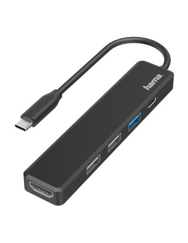 HUB Hama 00200117 Usb Type C con Hdmi Black