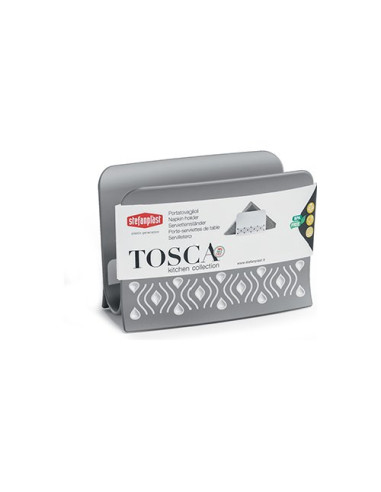 Porta tovaglioli Stefanplast 55352 TOSCA Grigio