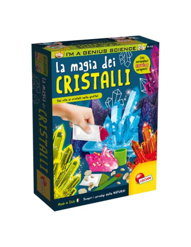 Gioco educativo Lisciani 95391 I'M A GENIUS La magia dei cristalli