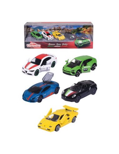 Automodello Simba 212053178 MAJORETTE Dream Cars Italy 5 Veicoli