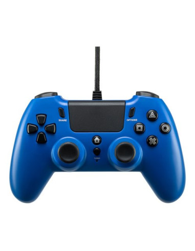 Gamepad Qubick ACP40177 PLAYSTATION 4 Wired Controller Blue