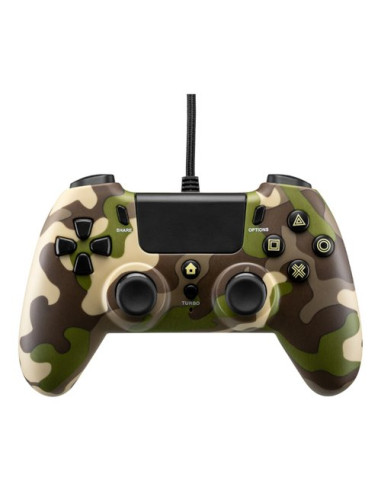 Gamepad Qubick ACP40171 PLAYSTATION 4 Wired Controller Green camo