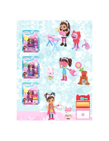 Bambola Spin Master 6060476 GABBY'S DOLLHOUSE Pack 2 pz Assortito