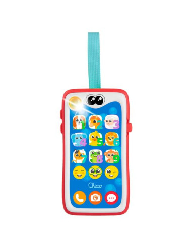 Telefono giocattolo Chicco 00011161000680 BABY SENSES Smiley Smartphon