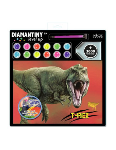 Gioco creativo Nice 96400 DIAMANTINY Dinosauri mosaico Assortito