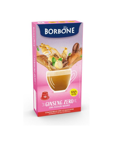 Capsule Borbone RESGINSENGZERO10 NESPRESSO Ginseng Zero