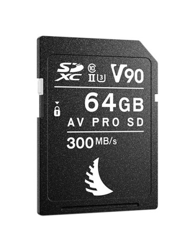 Scheda di memoria Angelbird AVP064SDMK2V90 V90 Pro Black