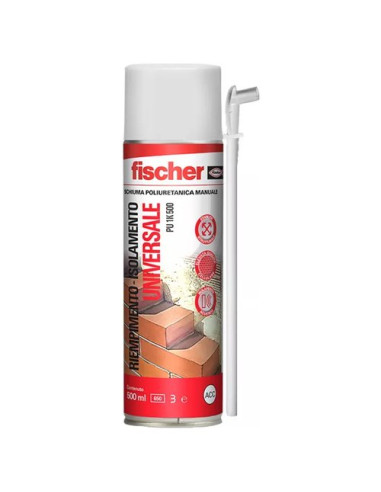 Schiuma poliuretanica Fischer 9284 Pu 1K 500