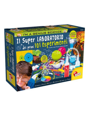 Gioco educativo Lisciani 97562 I'M A GENIUS Laboratorio Dei Primi 101