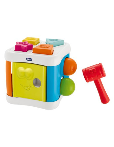 Prime attività Chicco 09686 1 SMART2PLAY Cubo Incastra e Martella