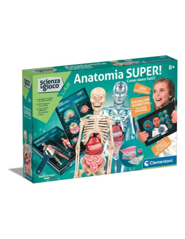 Gioco educativo Clementoni 19299 SCIENZA E GIOCO Anatomia Super