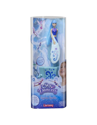 Bambola Grandi Giochi SKD00004 SKY DANCER Sapphire Sparkle Blu