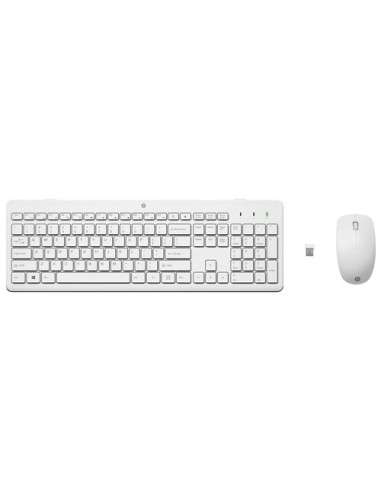 Tastiera e mouse Hp 3L1F0AA 230 Combo Bianco