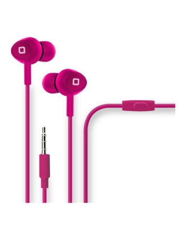 Auricolari microfono filo Sbs TEINEARTUBEP JUMPER Rosa