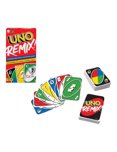 Carte gioco Mattel GDX71 UNO Remix