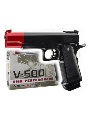 Pistola giocattolo Villa Giocattoli 500 AIR SOFT V 500 16 Colpi 6 Mm