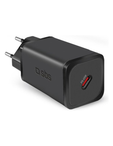 Caricabatterie Sbs TETRGAN1C65W MINI WALL CHARGER 65W GaN Power Delive