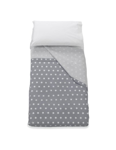 Set lenzuola lettino Italbaby 020 1008 005 STARLETTE Completo Grey