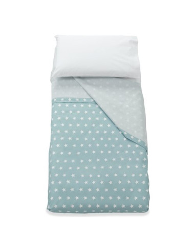 Set lenzuola lettino Italbaby 020 1008 003 STARLETTE Completo Menta