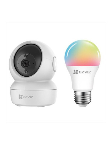 Videocamera sorveglianza Ezviz INE325 BUNDLE C6n + Lb1 White