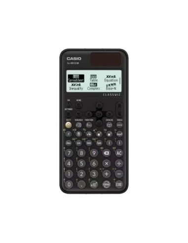 Calcolatrice Casio FX 991CW W ET V FX SERIES ClassWiz Black