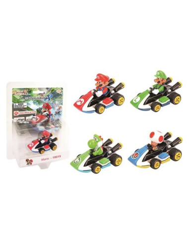 Automodello Carrera Toys 15817039 MARIO KART Retrocarica Assortito