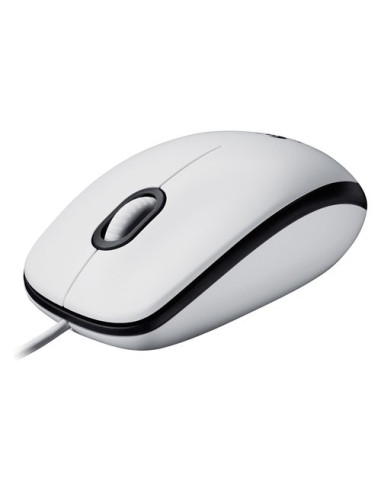 Mouse Logitech 910 006764 M SERIES M100 Wired White