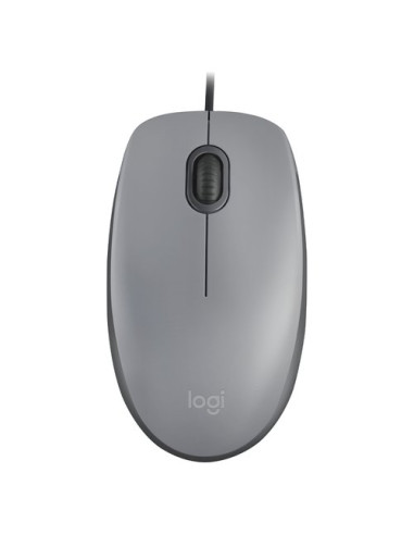 Mouse Logitech 910 006760 M SERIES M110 Silent Wired Grey