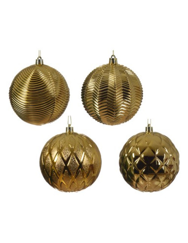 Pallina albero Kaemingk 024401 Sfera Light Gold Assortito