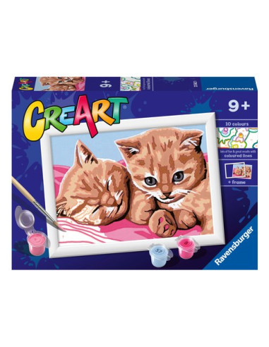 Gioco creativo Ravensburger 23562 CREART Gattini Amici