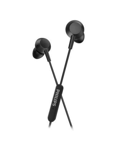 Auricolari microfono filo Philips TAE5008BK 00 USB C Nero