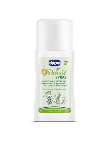 Antizanzare Chicco 00011596000000 NATURALZ Spray Protettivo Tripla Azi