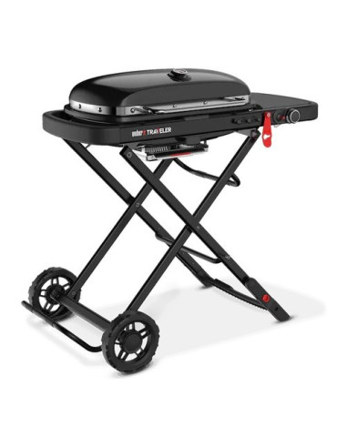 Barbecue Cartuccia Gas Weber 9013053 TRAVELER Stealth Edition Nero