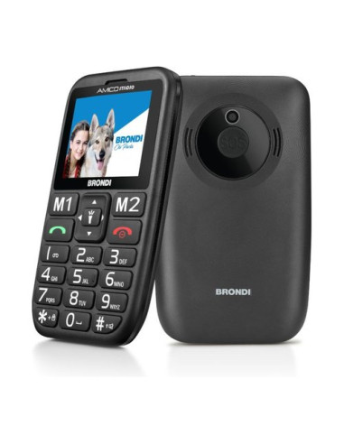 Cellulare Brondi 10279060 AMICO Stiloso Nero