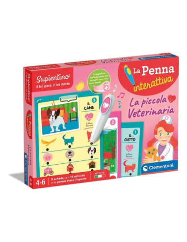 Gioco educativo Clementoni 16764 SAPIENTINO La Piccola Veterinaria