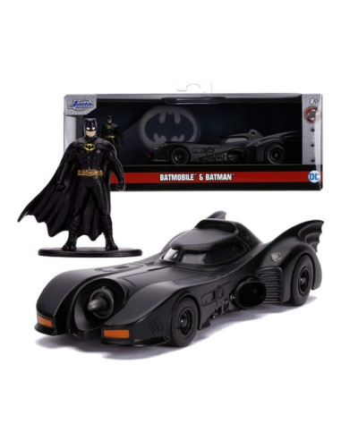 Automodello Jada 253213006 DC COMICS BATMAN Batmobile con Personaggio