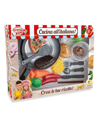 Playset Pentole Ccon Accessori Teorema 67801 GRANDE CHEF