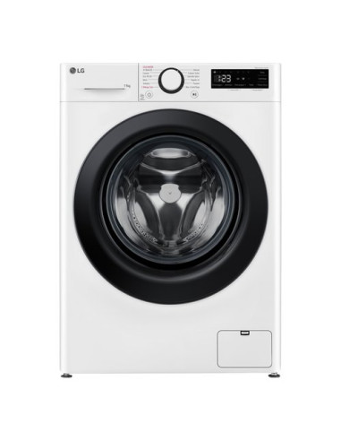 Lavatrice Lg F4R3011NSWB Ai Dd Steam White e Black