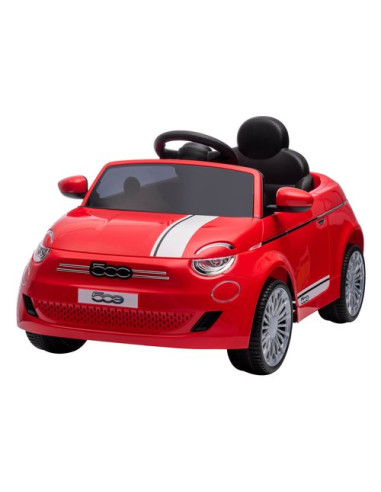 Auto elettrica Globo 42120 ESPIDKO Fiat 500e 12V R C Rosso