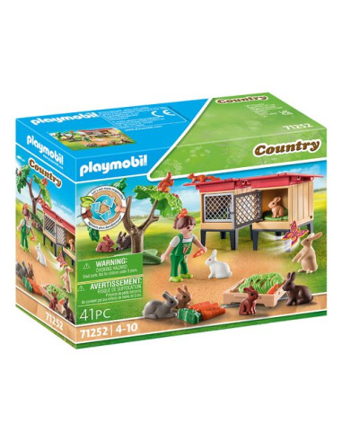 Recinto dei conigli Playmobil 71252 COUNTRY