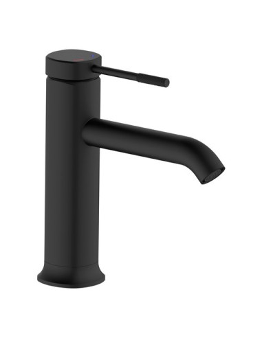 Miscelatore lavabo Idro Bric SCARUB1194NE RIVIERA Nero satinato