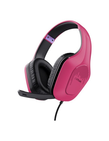 Cuffie gaming Trust 24992 GXT 415P Zirox Pink