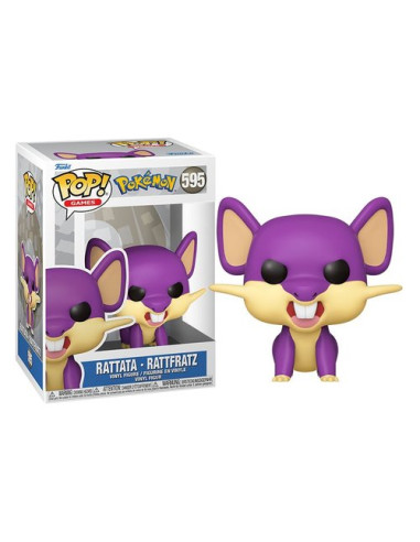 Personaggio collezione Funko 74632 POP GAMES Pokémon Rattata 595