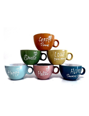 Tazza jumbo Amicasa Art 43 HOLIDAY Assortito