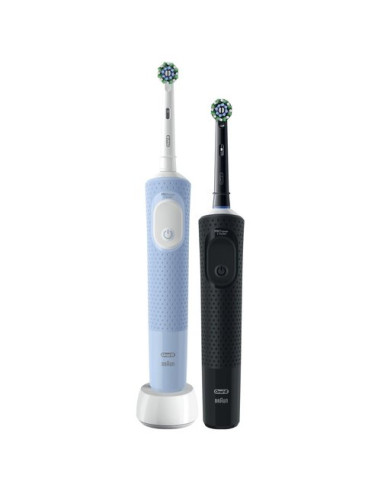 Spazzolino elettrico Oral B VITALITY PRO Duo Gift Edition Azzurro e Ne