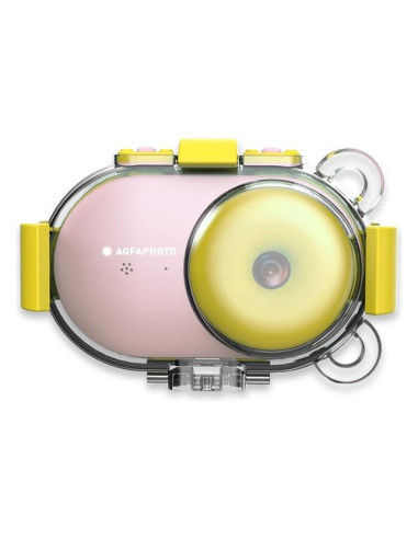 Fotocamera compatta Agfa ARKCWPK REALIKIDS Waterproof Pink e Yellow