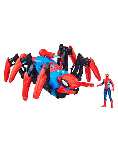 Crawl 'N Blast Spider con personaggio SPIDERMAN Hasbro F78455L0