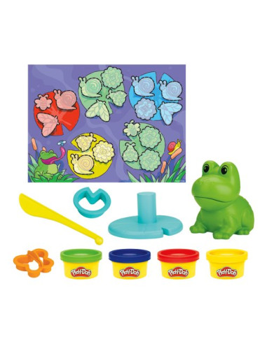 Pasta modellabile Hasbro F69265L0 PLAY DOH Prima Rana a colori