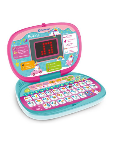 Gioco educativo Clementoni 16455 COMPUTER KID Primo Laptop DOT Unicorn