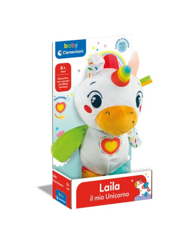 Prime attività Clementoni 17772 BABY Laila il mio Unicorno